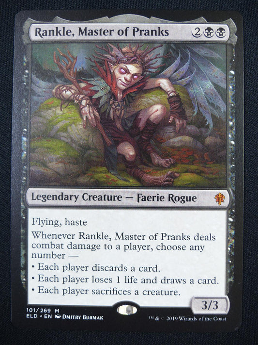 Rankle Master of Pranks - ELD - Mtg Card #2OR