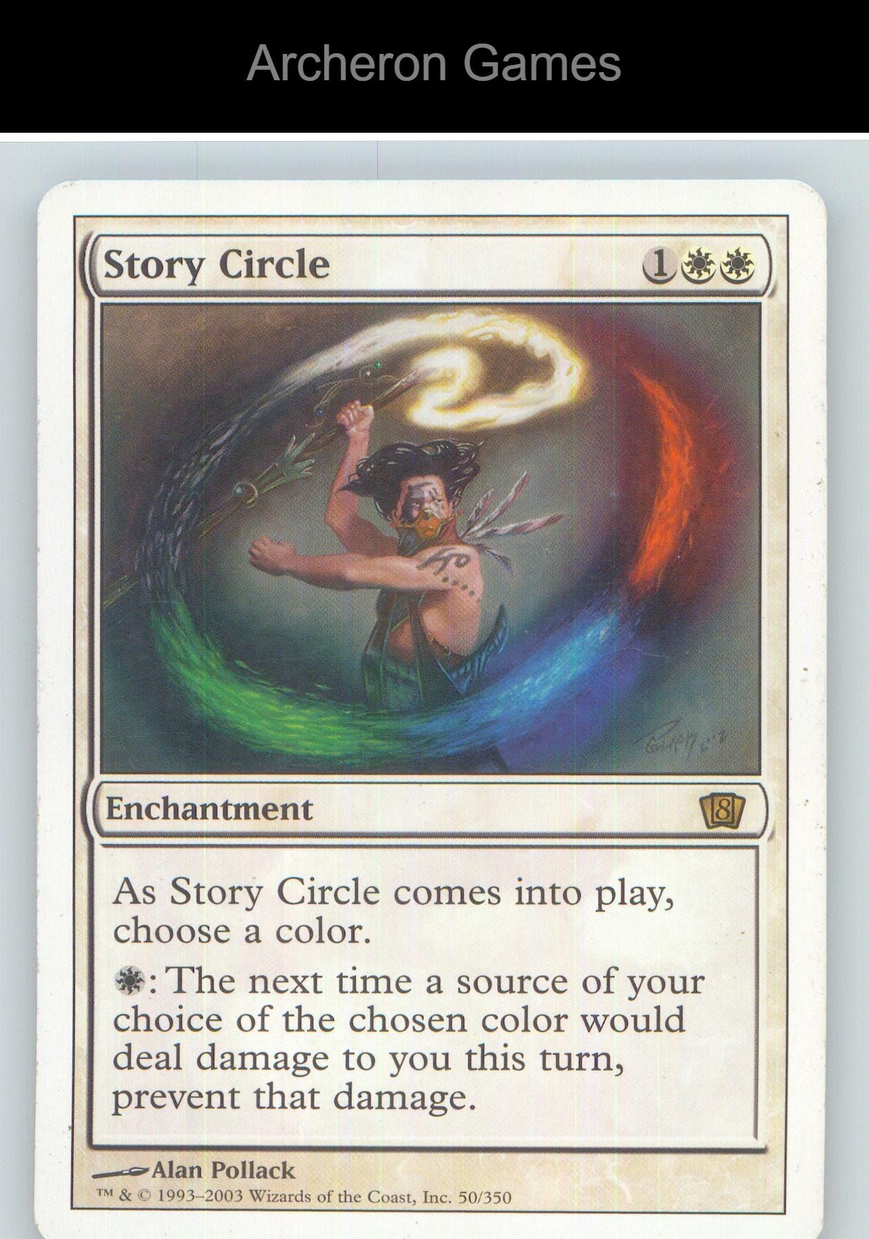 Story Circle 8ED 50 R MTG Card NM/EX+