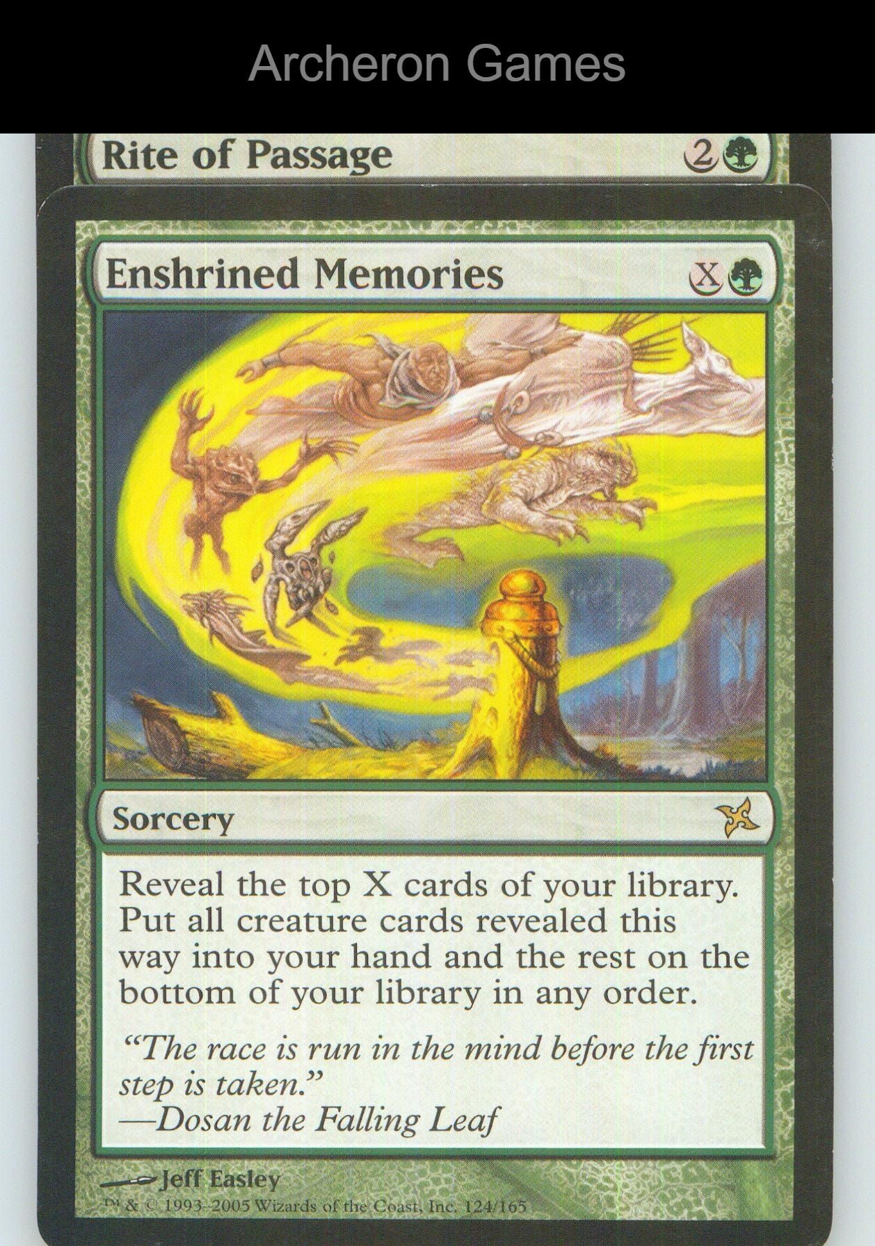 Enshrined Memories BOK 124 R MTG Card NM/EX+