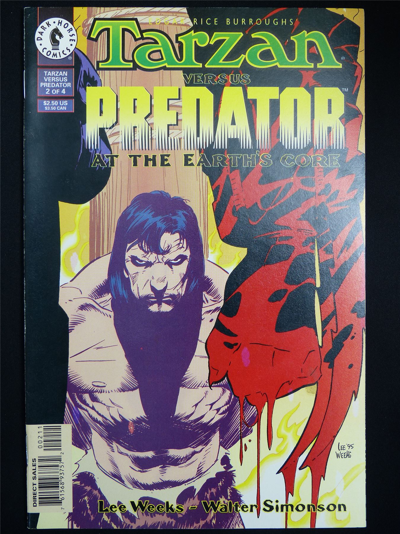 TARZAN versus Predator At the Earth's Core #2 Cvr A - Dark Horse Comic #41E