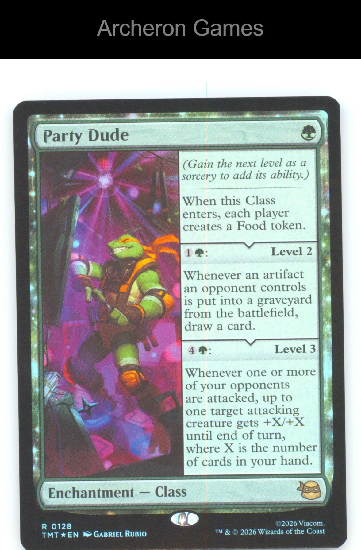 Party Dude TMT 0128 R MTG Card NM/EX+ Foil