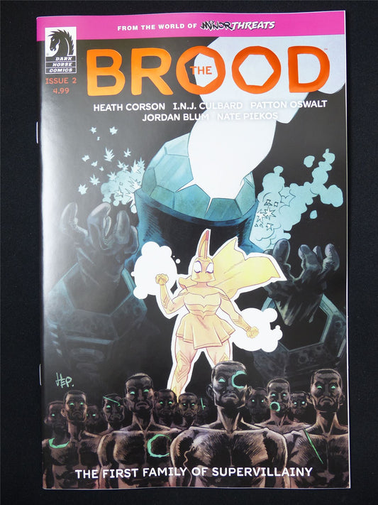 From the World of Minor Threats: The BROOD #2 Foil - B&B Jan 2025 Dark Horse Comic #7EH