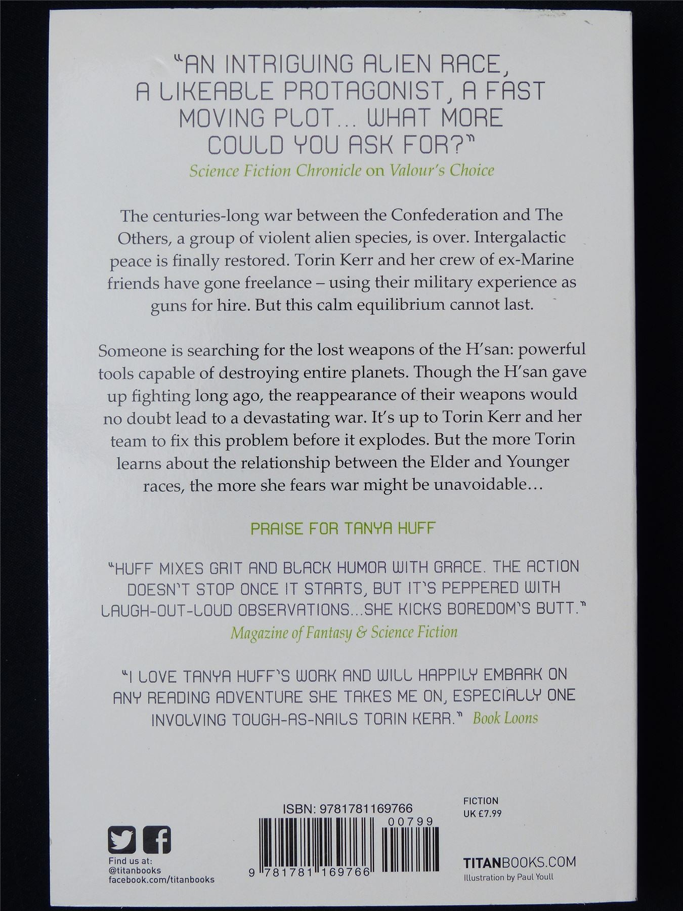 Tanya Huff: An Ancient Peace - Titan Novel Softback #N0