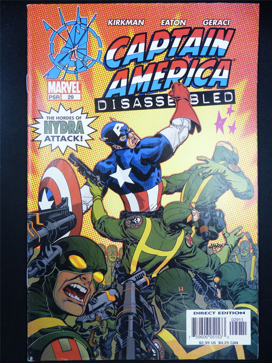 CAPTAIN America Disassembled #29 - Marvel Comic #2NG