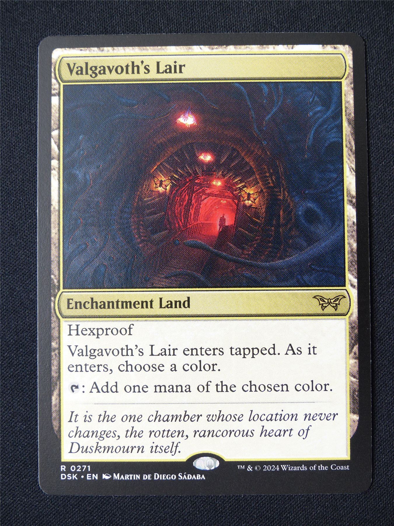 Valgavoth's Lair - DSK - Mtg Card #4FQ