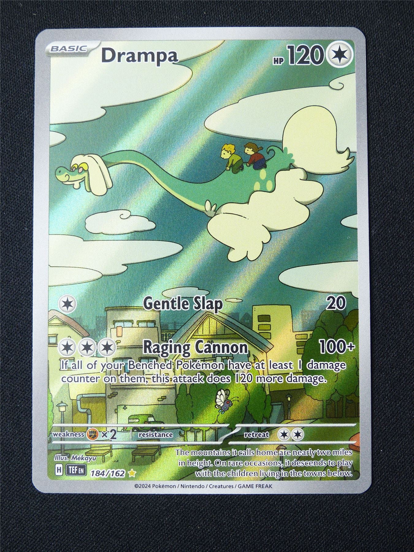 Drampa 184/162 Holo - Pokemon Card #1WI