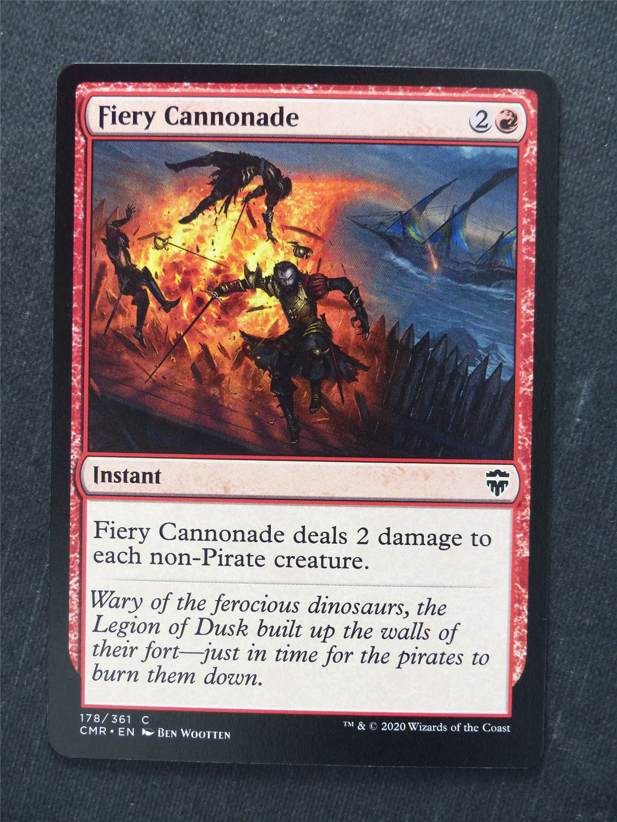 Fiery Cannonade - Commander Legends #T1