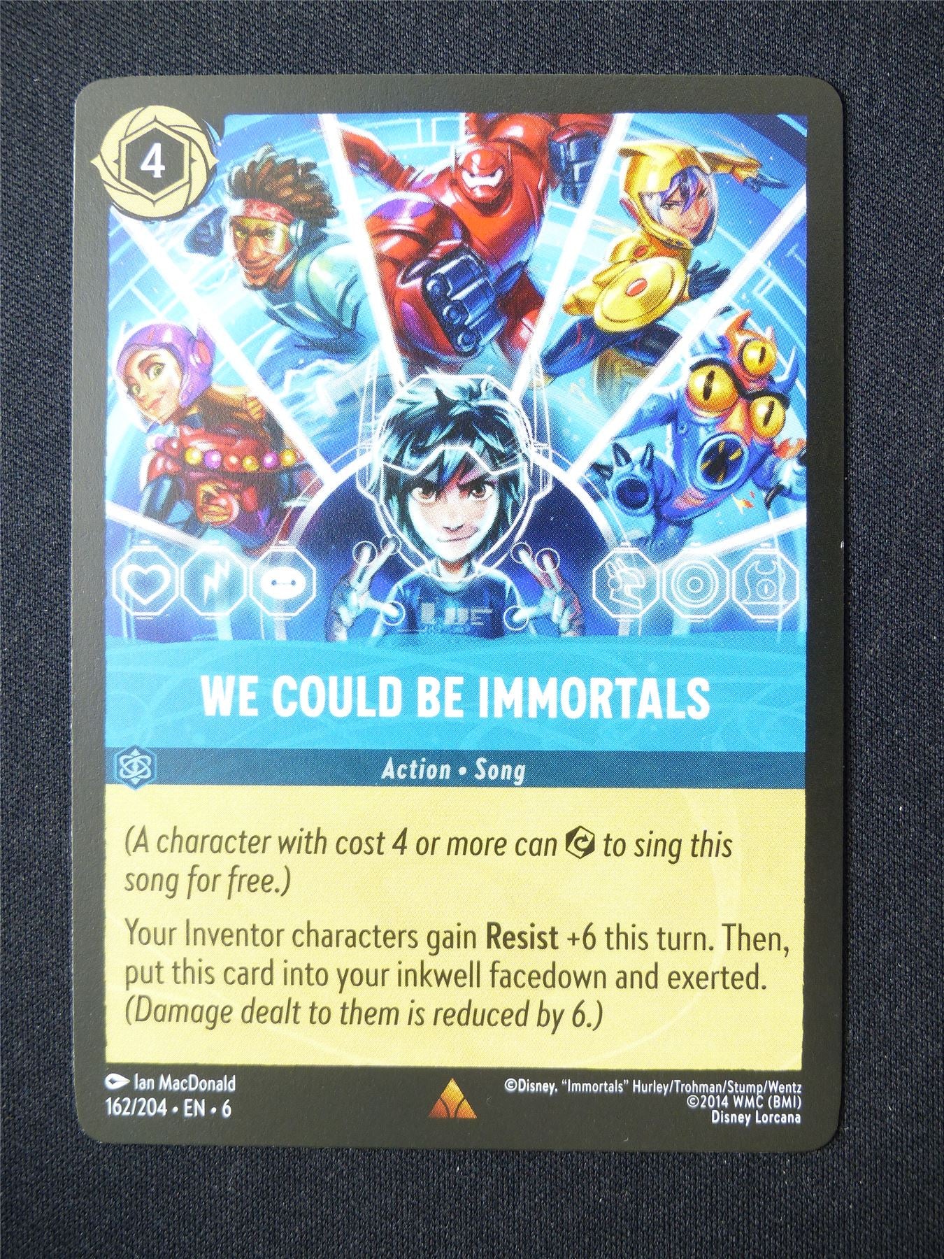 We Could Be Immortals 162/204 - Lorcana Card #6EZ
