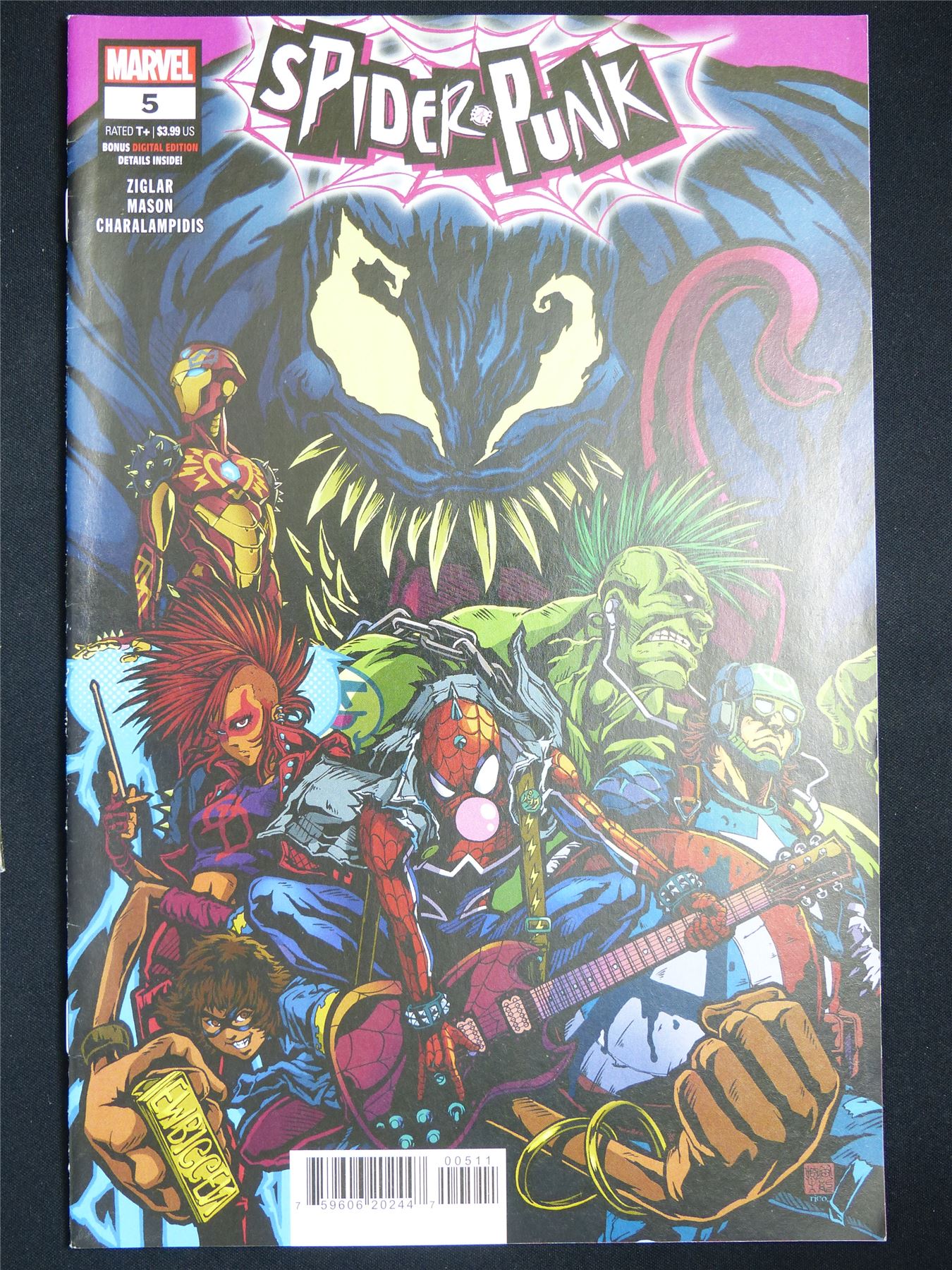 SPIDER-PUNK #5 - Marvel Comic #AY