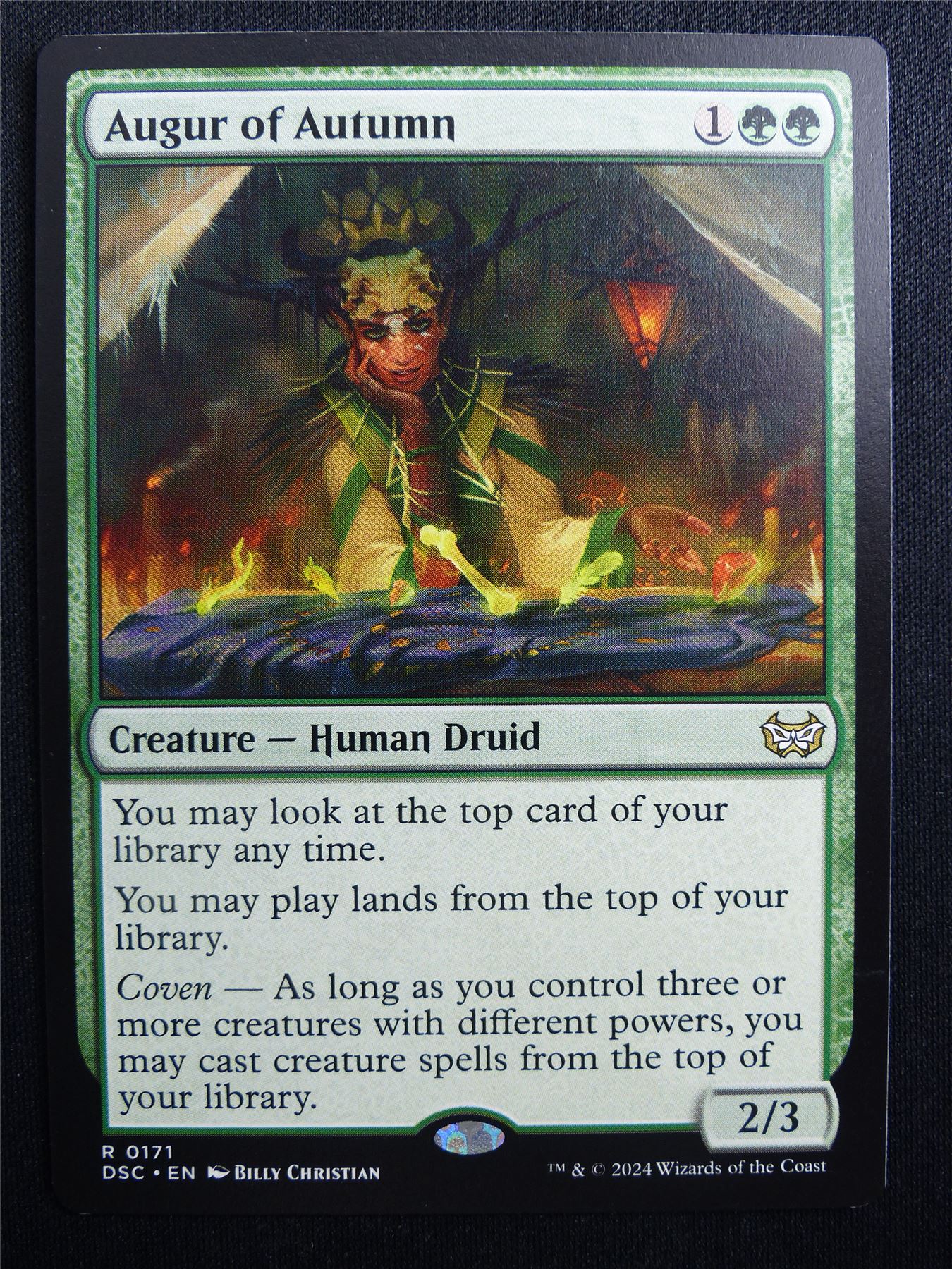 Augur of Autumn - DSC - Mtg Card #3FU