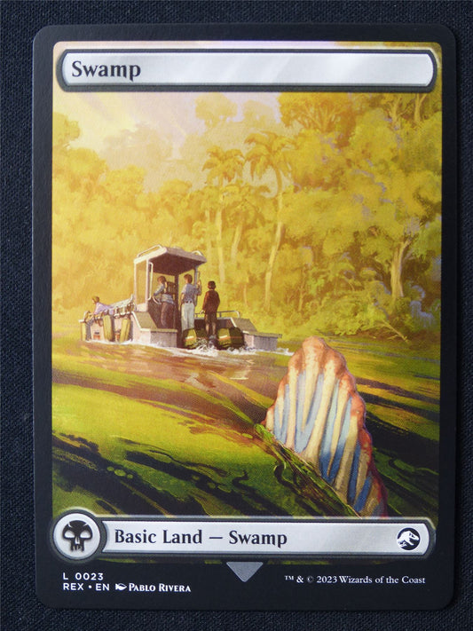 Full Art Swamp 0023 - REX - Mtg Card #1H