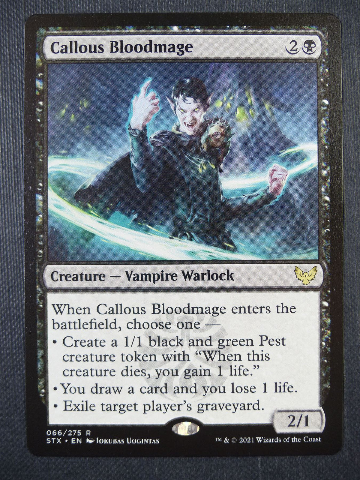Callous Bloodmage - Mtg Card #81I