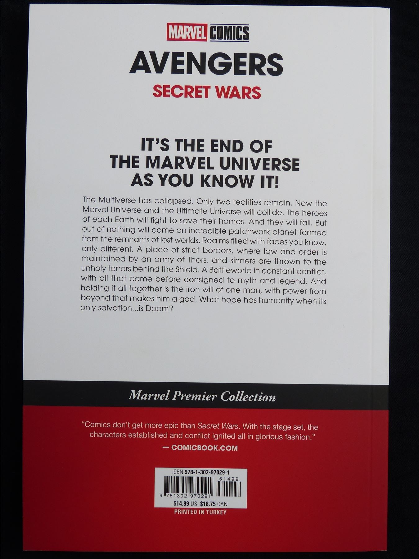 Avengers: Secret Wars - Marvel Graphic Softback #3I0