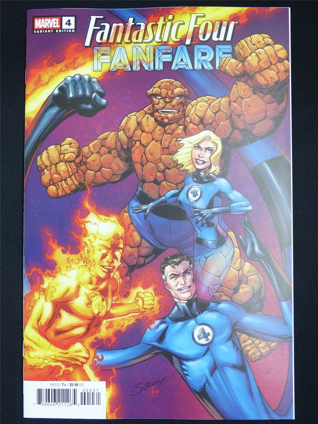 FANTASTIC Four Fanfare #4 Variant - Oct 2025 Marvel Comic #3NH