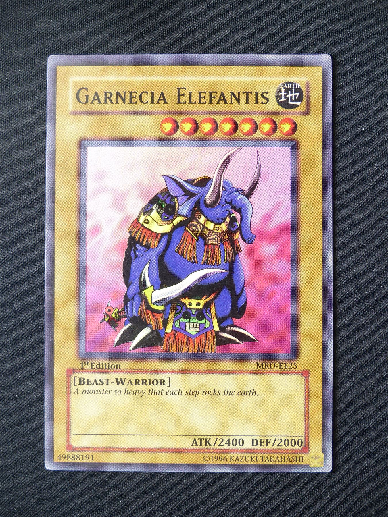 Garnecia Elefantis MRD Super Rare - 1st ed Yugioh Card #1RX