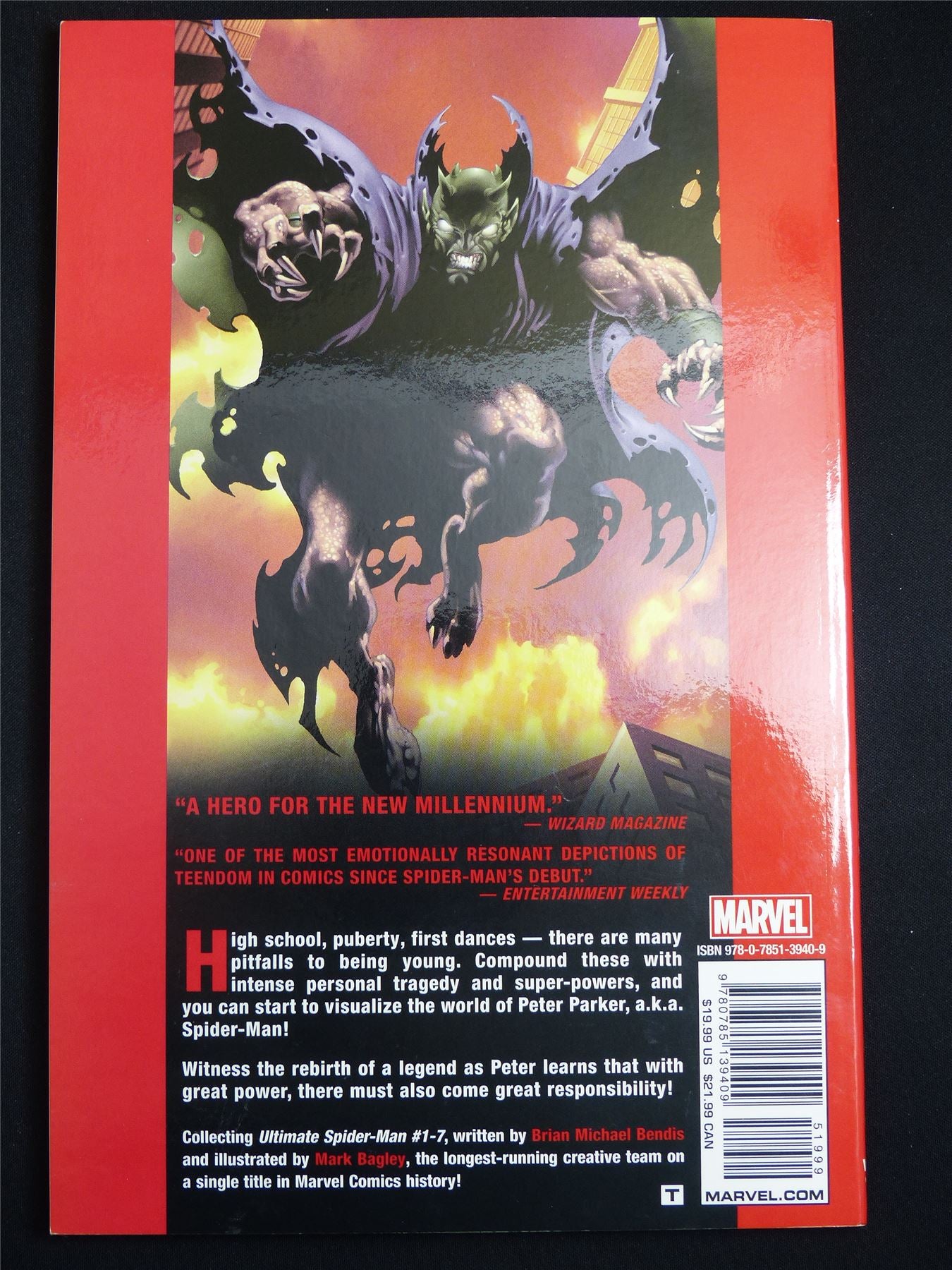 Ultimate Spider-Man vol 1: Power and Repsonsibility - Marvel Graphic Softback #4M6