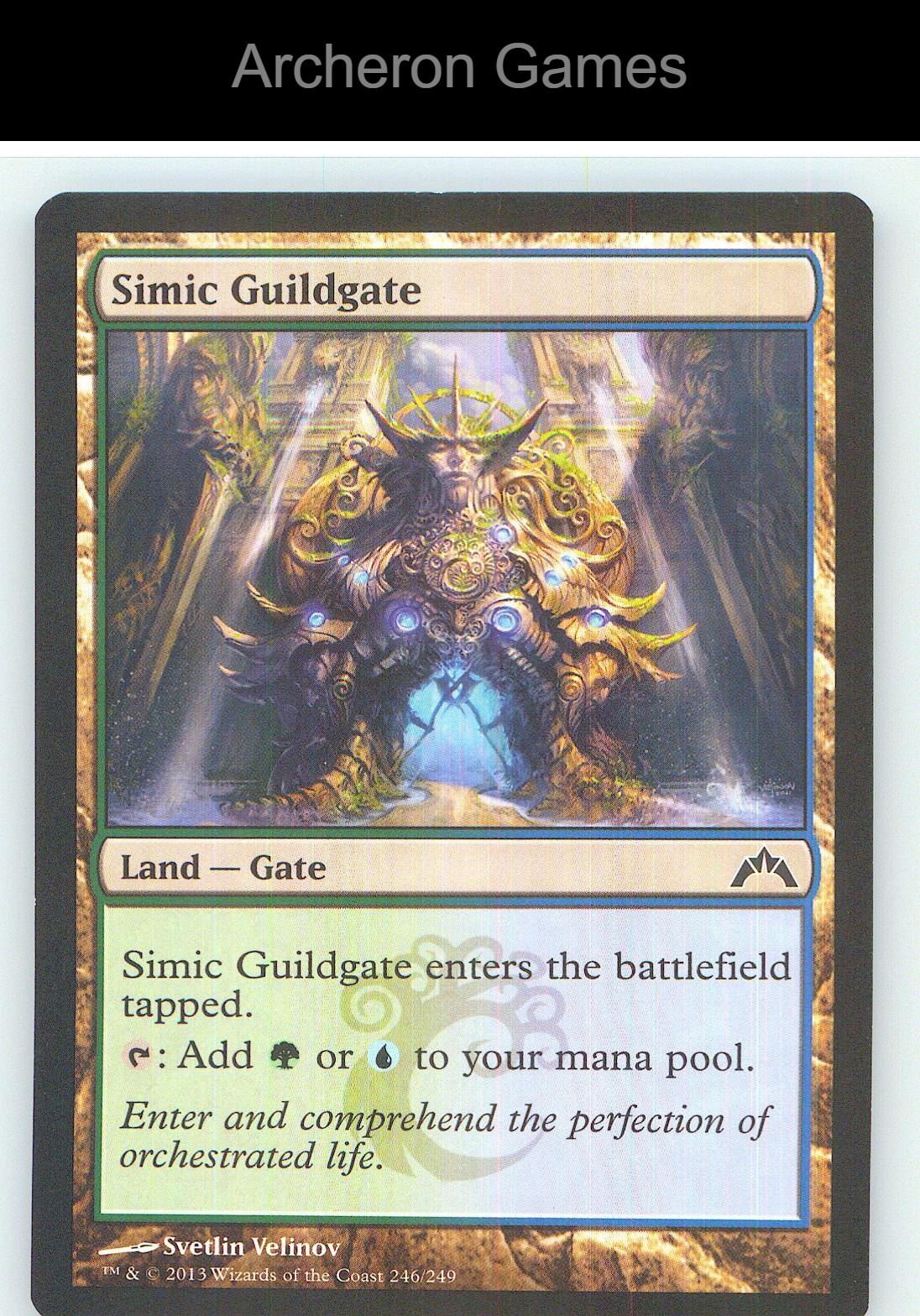 Simic Guildgate GTC 246 C MTG Card NM/EX+