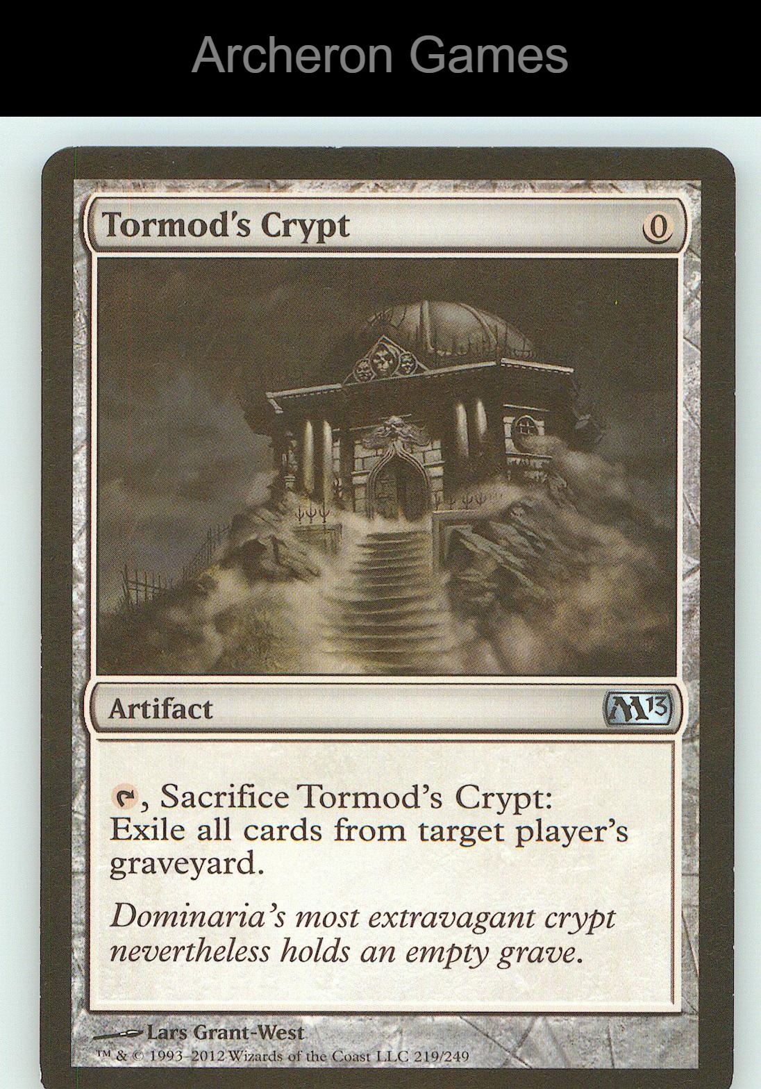 Tormod's Crypt M13 219 UC MTG Card NM/EX+