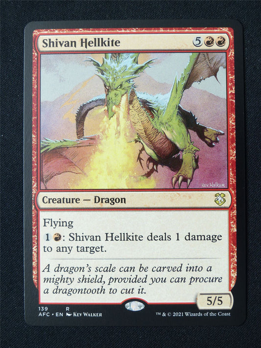 Shivan Hellkite - AFC - Mtg Card #M1