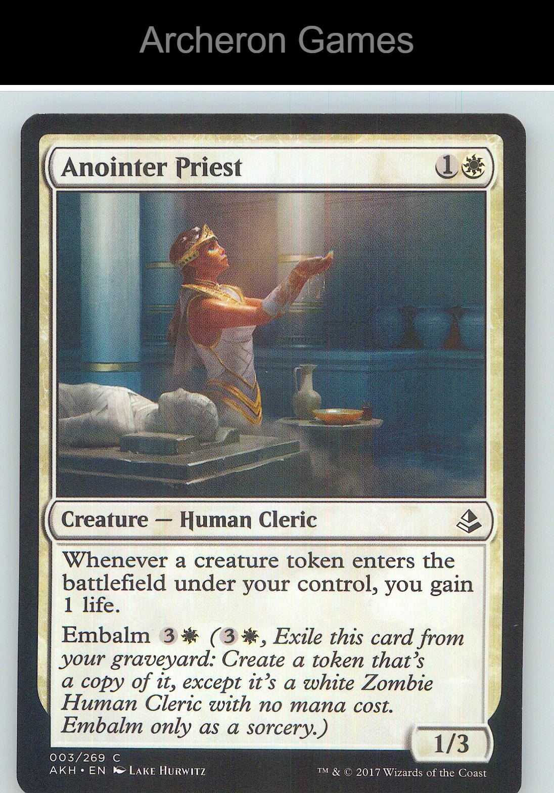 Anointer Priest AKH 3 C MTG Card NM/EX+