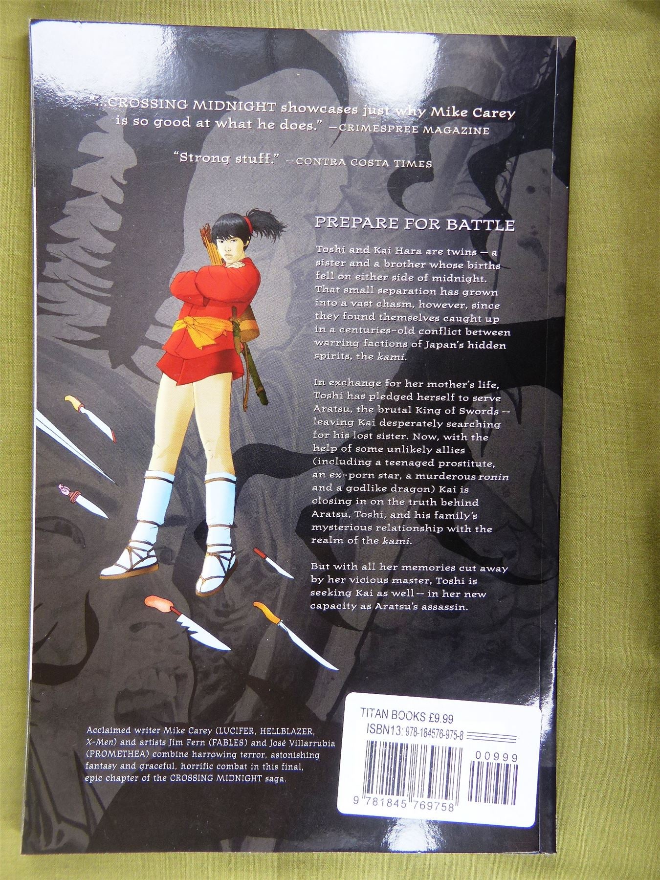 Grossing Miclnight The sword in The Soul - Graphic Novel #1ZJ