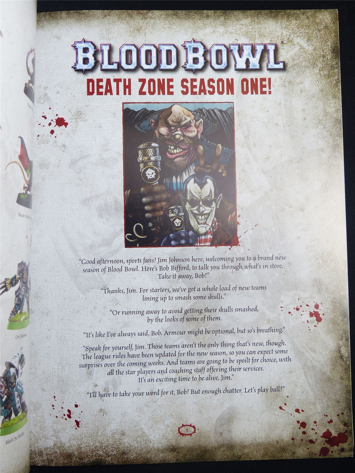 Blood Bowl: Death Zone Season One - Warhammer Rules Booklet #1WD