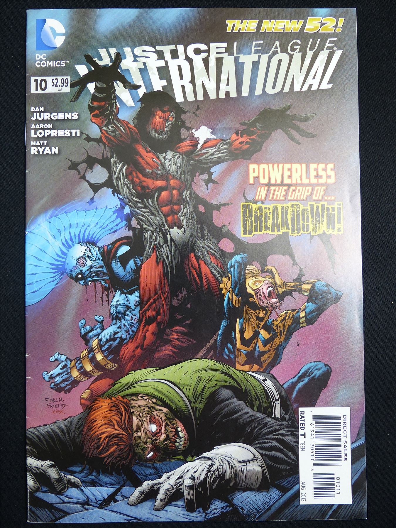 JUSTICE League International #10 Cvr A new 52! - DC Comic #3TR