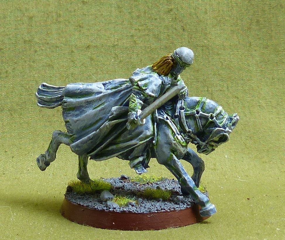 Classic Metal Rider of the Dead painted OOP - Warhammer Middle-Earth #2E8