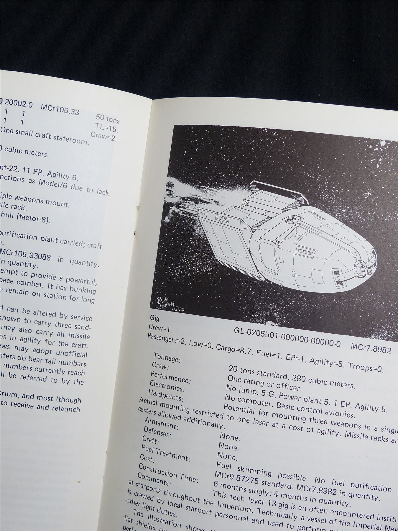 Traveller: Supplement 9 Fighting Ships - Roleplaying Booklet #2TA