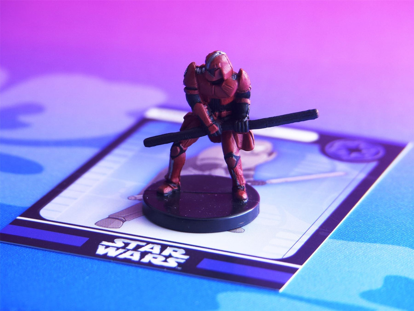 Coruscant Guard 46/60 - Star Wars Miniatures Game #54J