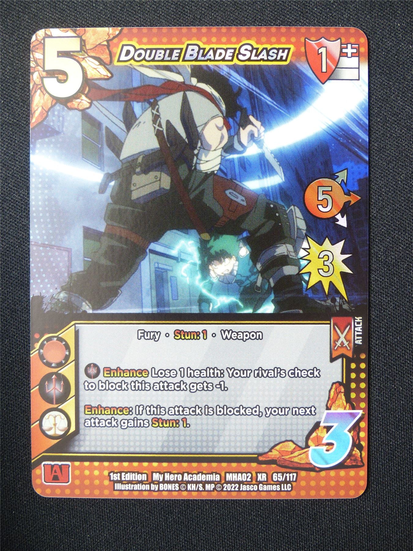 Double Blade Slash 65/117 XR - Universus Card #5R9