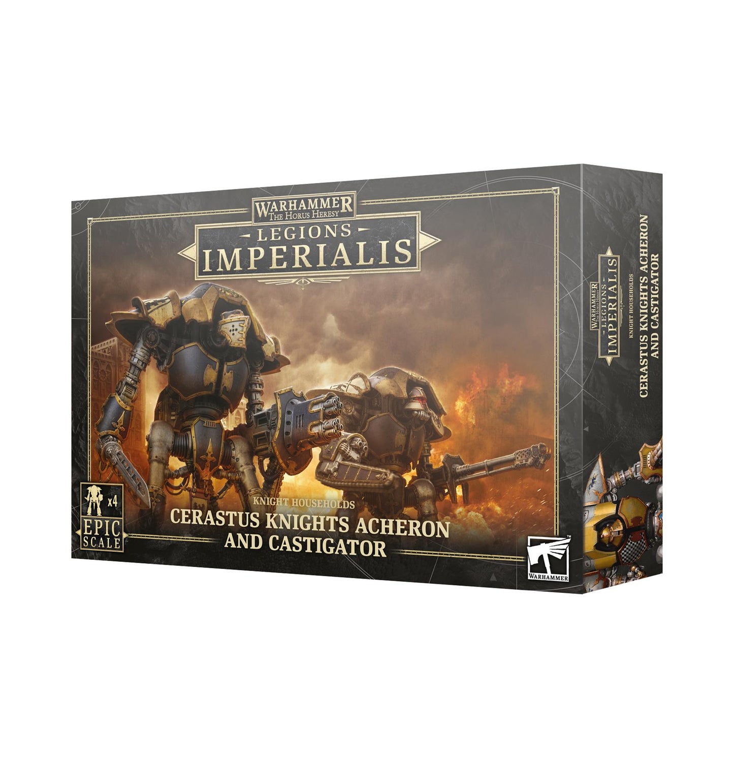Cerastus Knights Acheron and Castigator - Knight Households - Warhammer Legions Imperialis - Available from 29/06/24