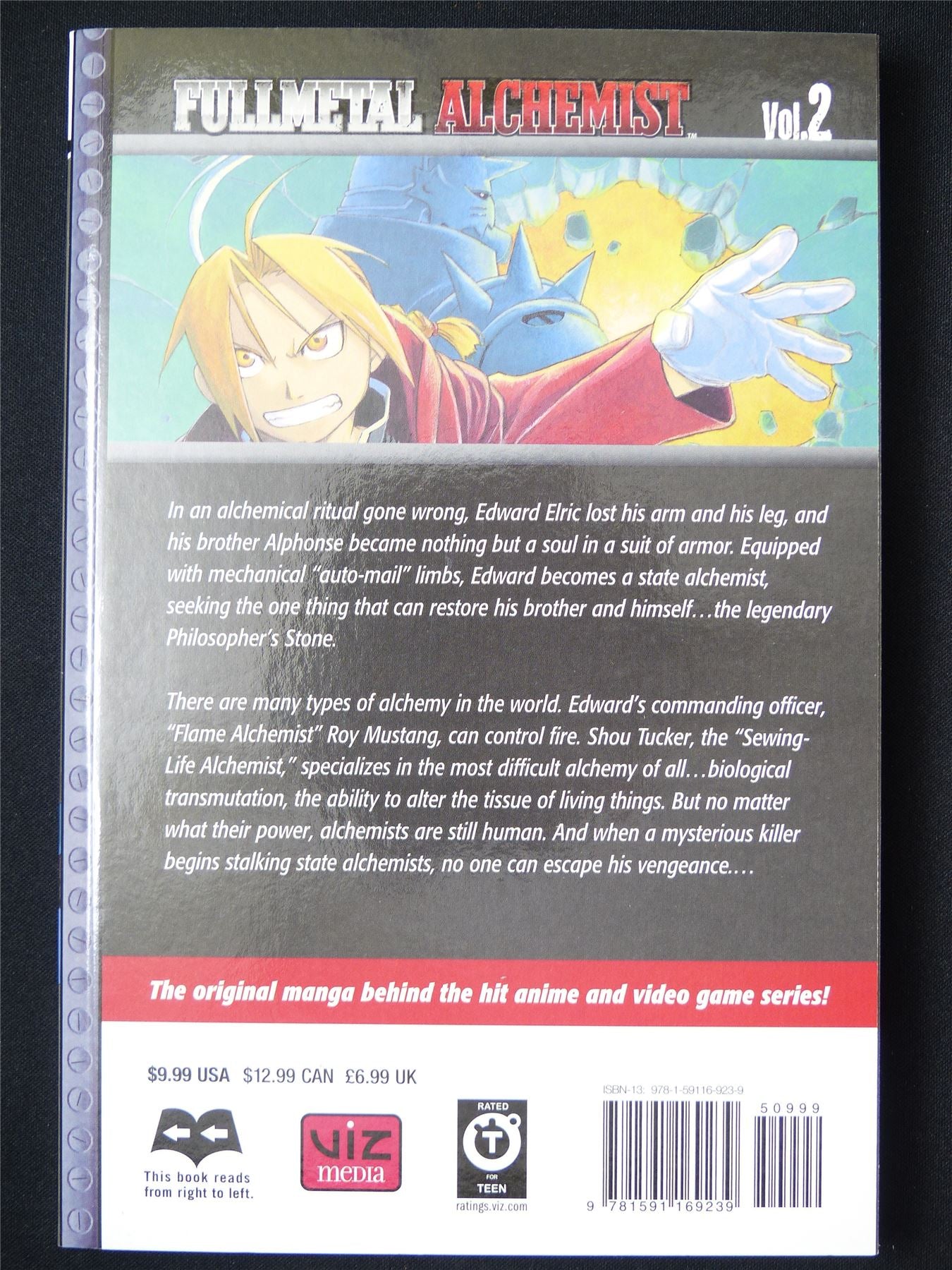Full Metal Alchemist Volume 2 - Viz Media Manga #1A2