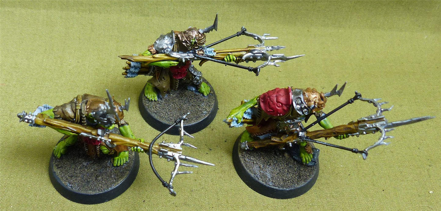 Man-Skewer Boltboyz painted - Orruk Warclans - Warhammer AoS #2P1