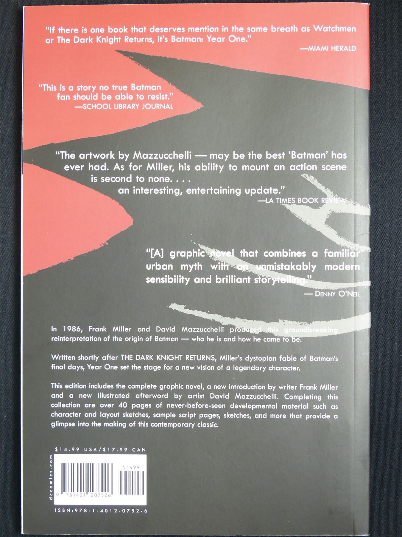 Batman Year One - DC Graphic Softback #2PV