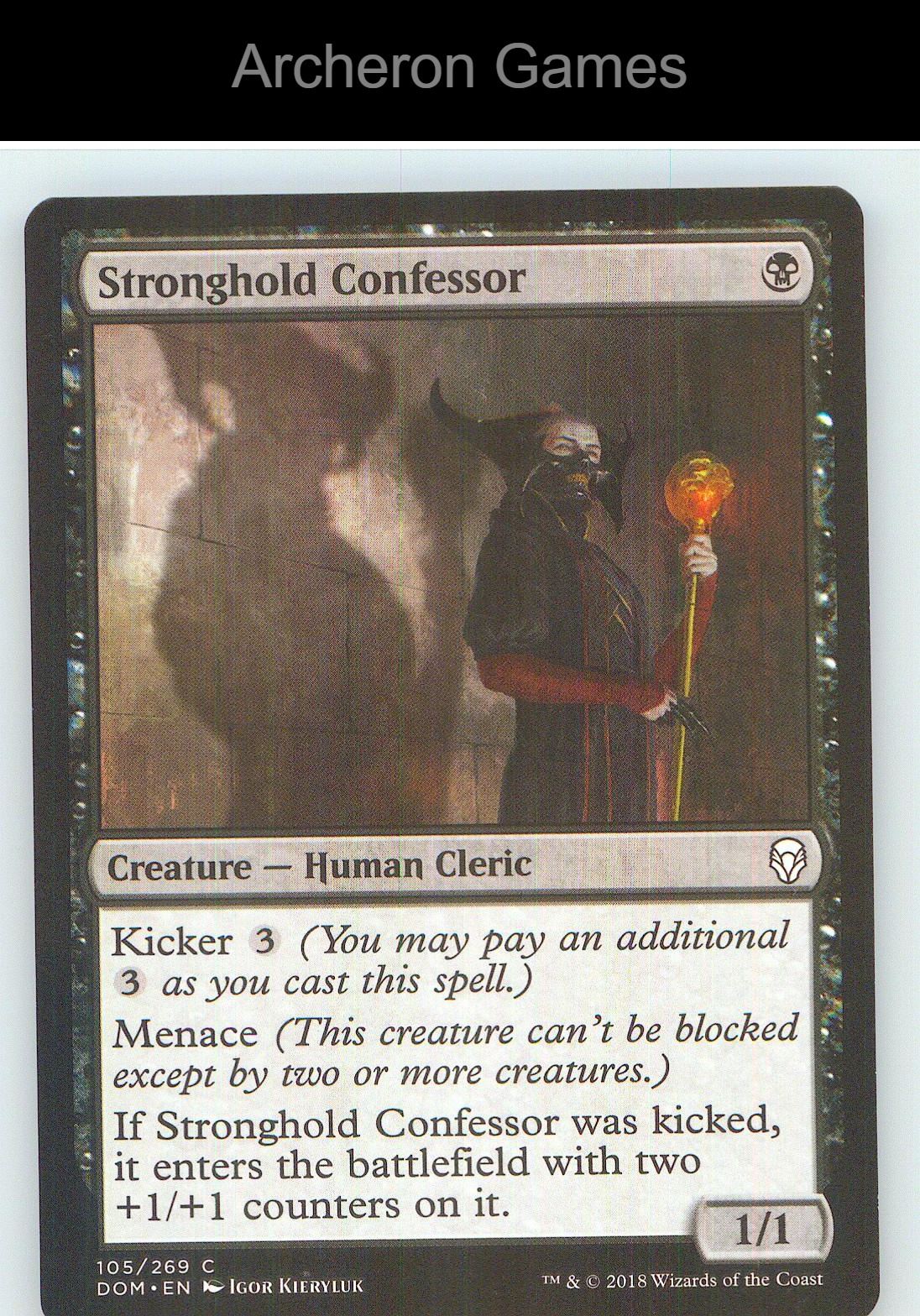 Stronghold Confessor DOM 105 C MTG Card NM/EX+