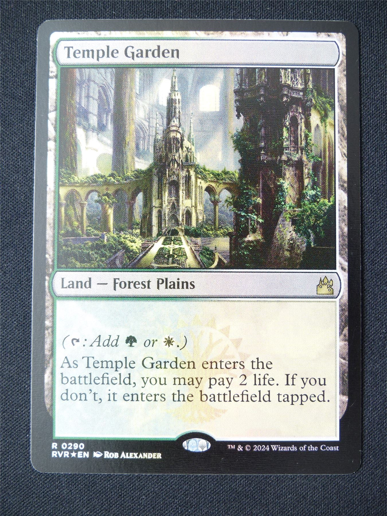 Temple Garden Foil - RVR - Mtg Card #149