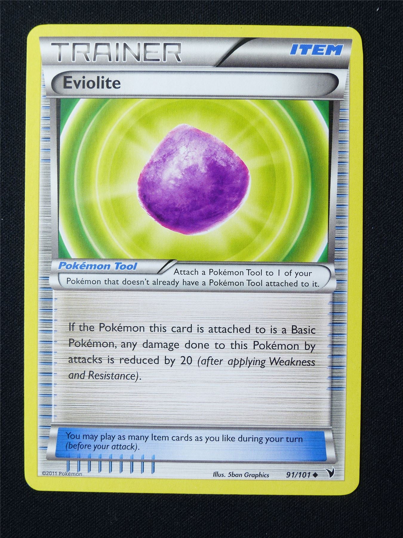 Eviolite 91/101 - Pokemon Card #6NK