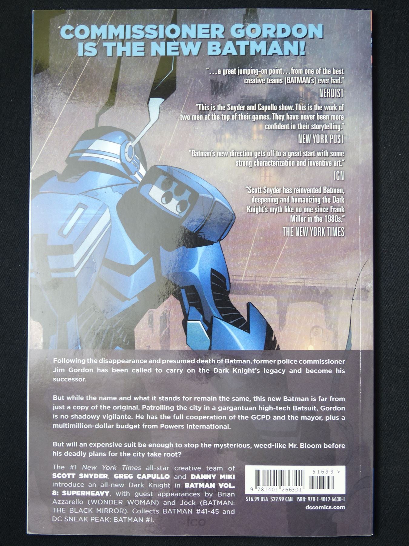 Batman volume 8: Superheavy - DC Graphic Softback #QD