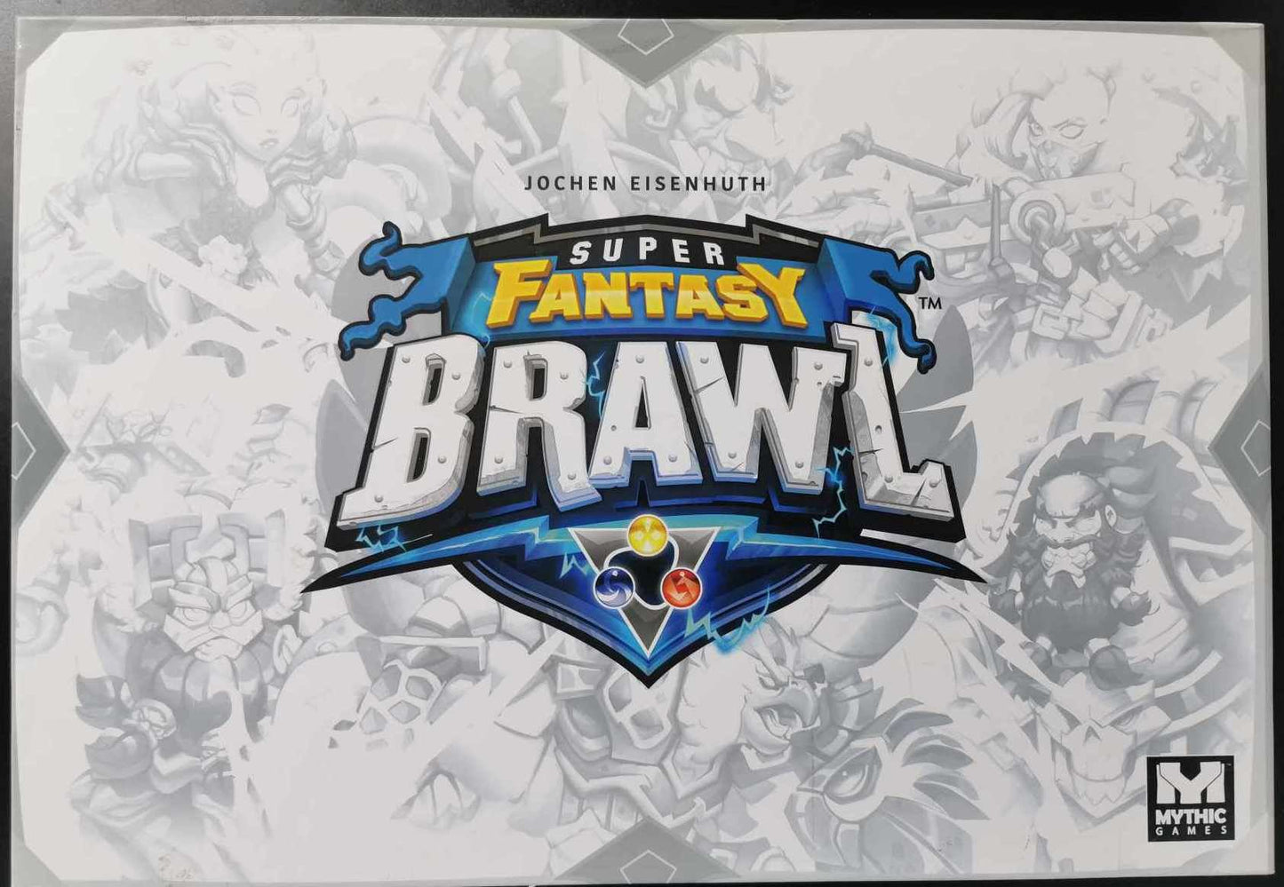 Super Fantasy Brawl Kickstarter Edition Board Game #9I9