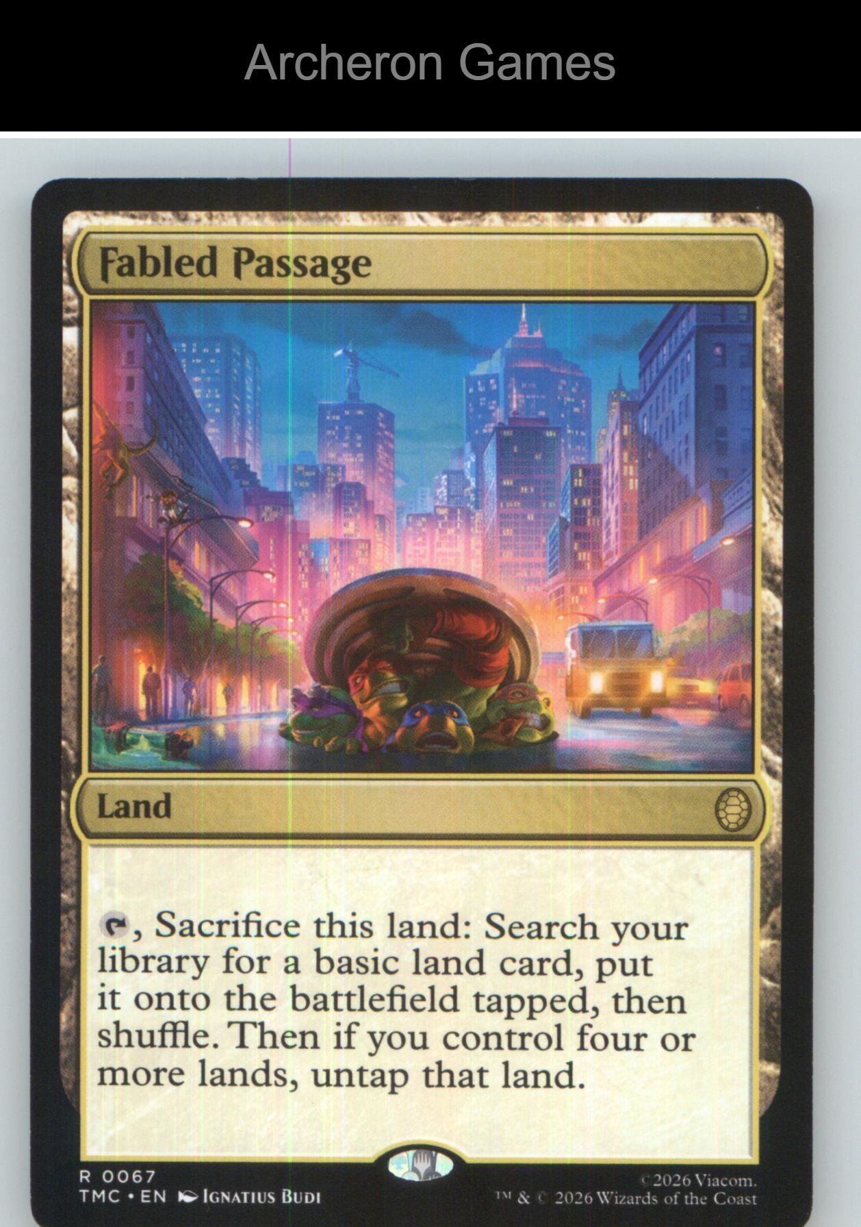 Fabled Passage TMC 67 R MTG Card NM/EX+