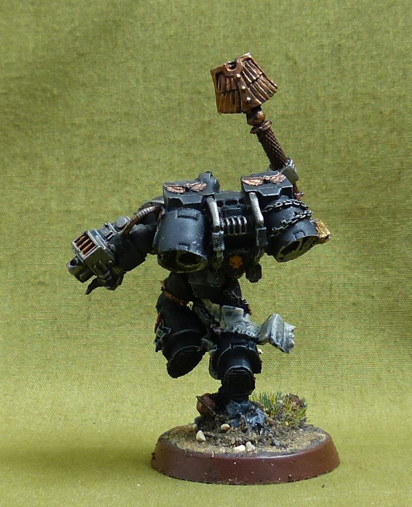 Chaplain with Jump Pack painted - Space Marines - Warhammer 40K #5AA