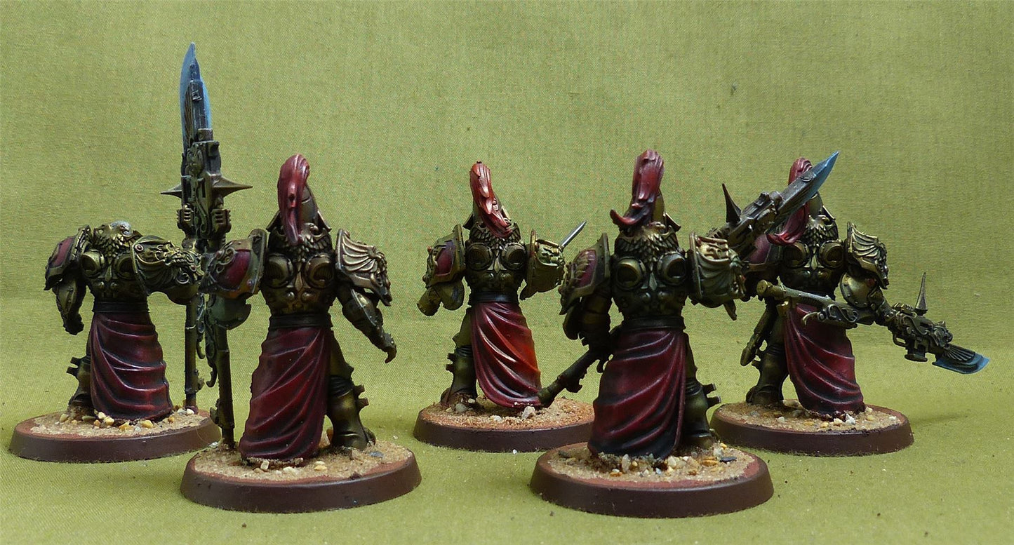 Custodian Wardens painted - Adeptus Custodes - Warhmmaer 40K #1OX