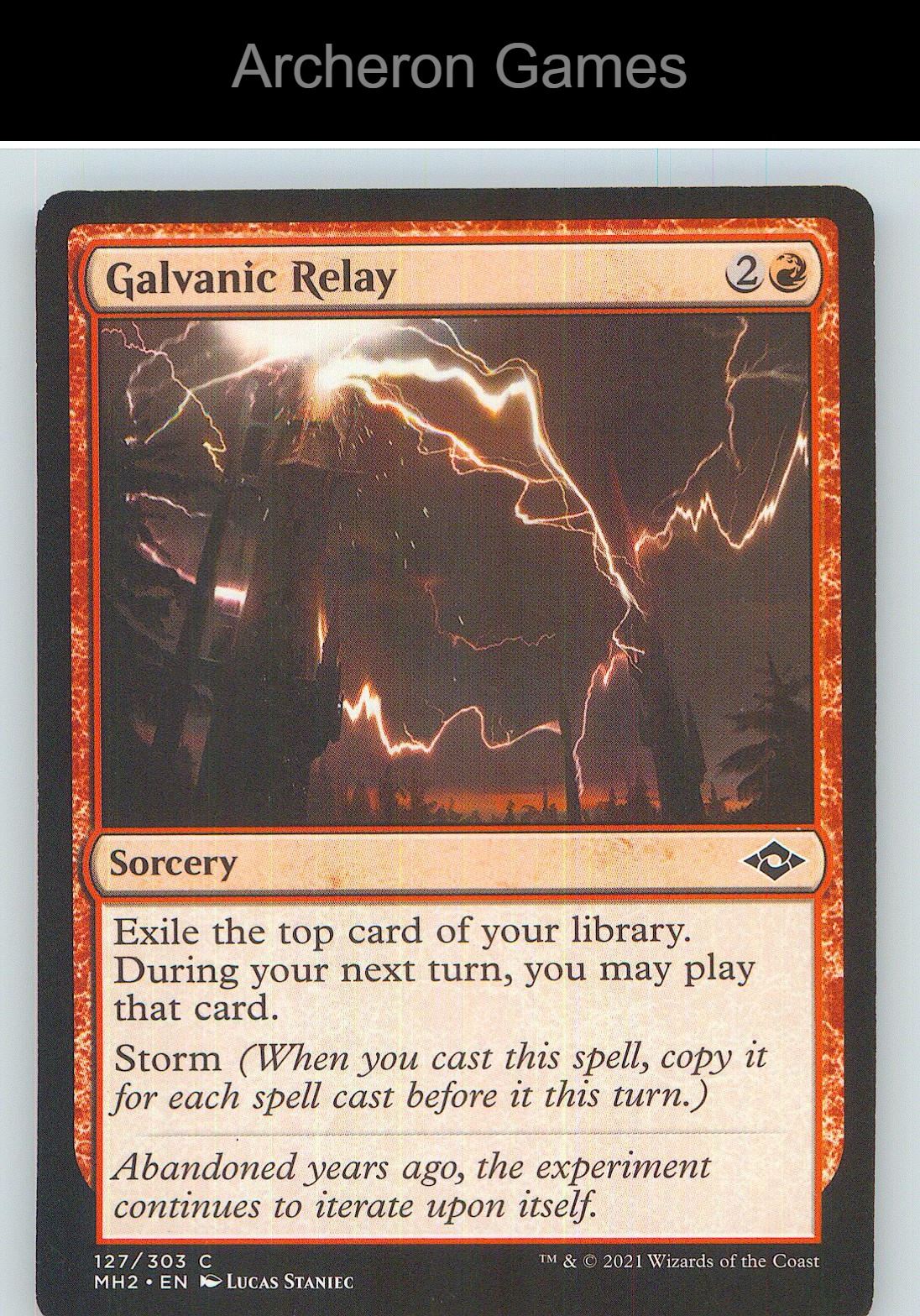 Galvanic Relay MH2 127 C MTG Card NM/EX+