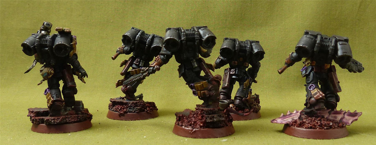 Jump Pack Intercessors painted - Space Marines - Warhammer 40K #9Q