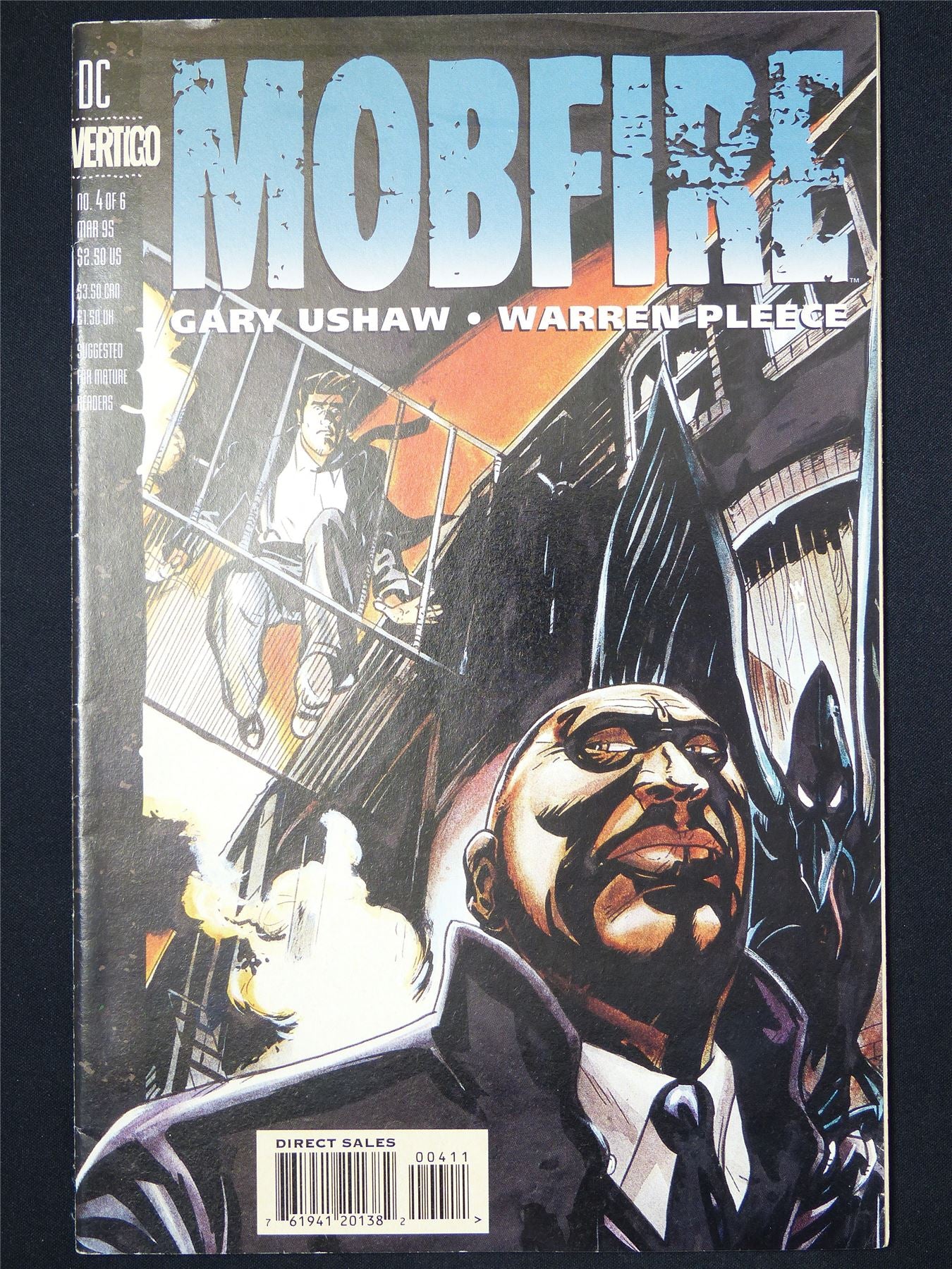 MOBFIRE #4 - B&B DC Vertigo Comic #18X