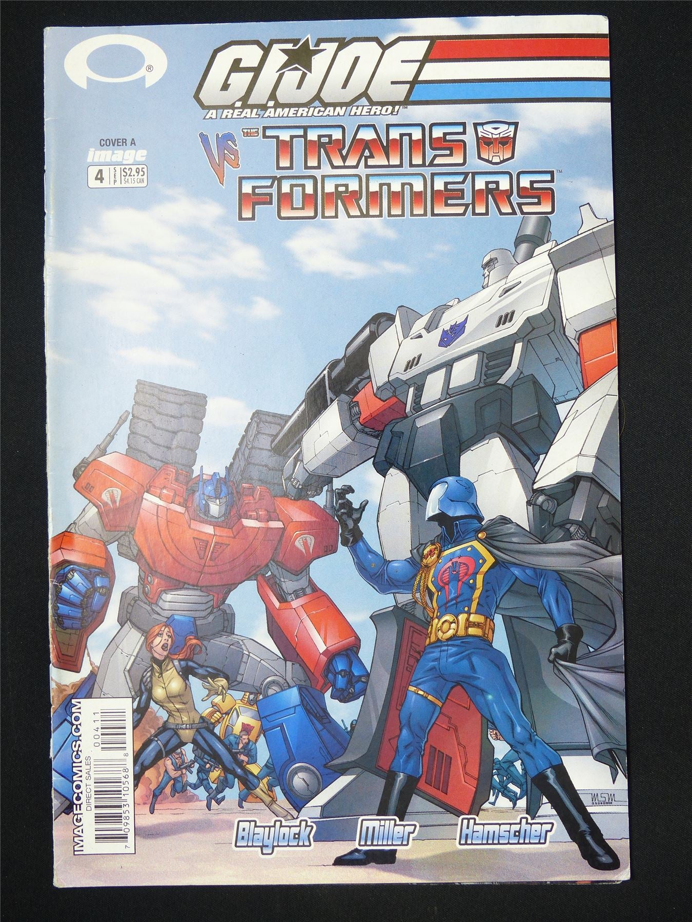 G.I.JOE vs Transformers #4 - Image Comic #12X