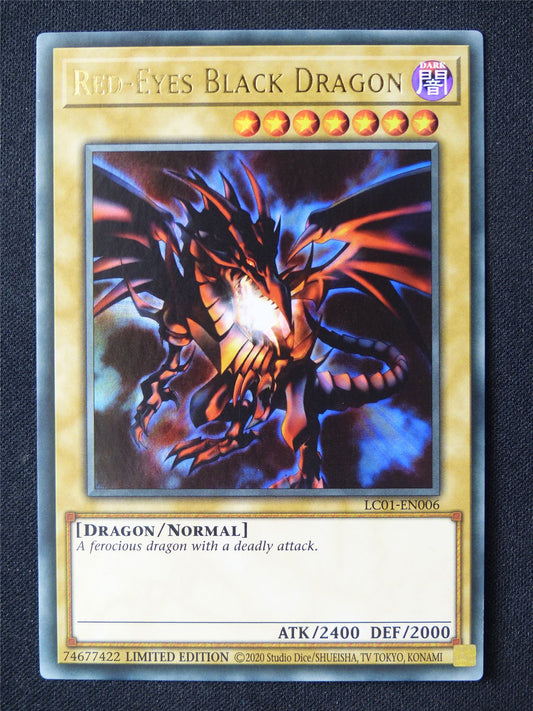 Red-Eyes Black Dragon LC01 Ultra Rare - limited ed Yugioh Card #1