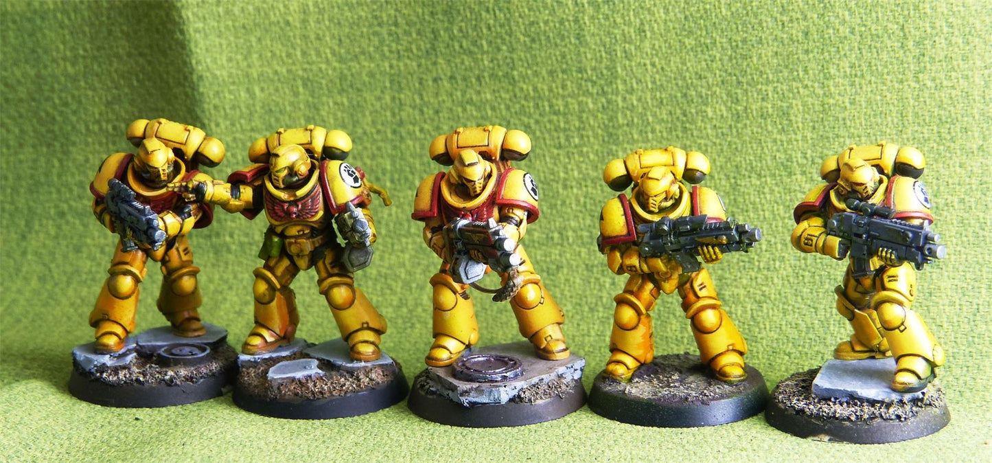 Imperial Fist - Intercessors - Warhammer AoS 40k #2W