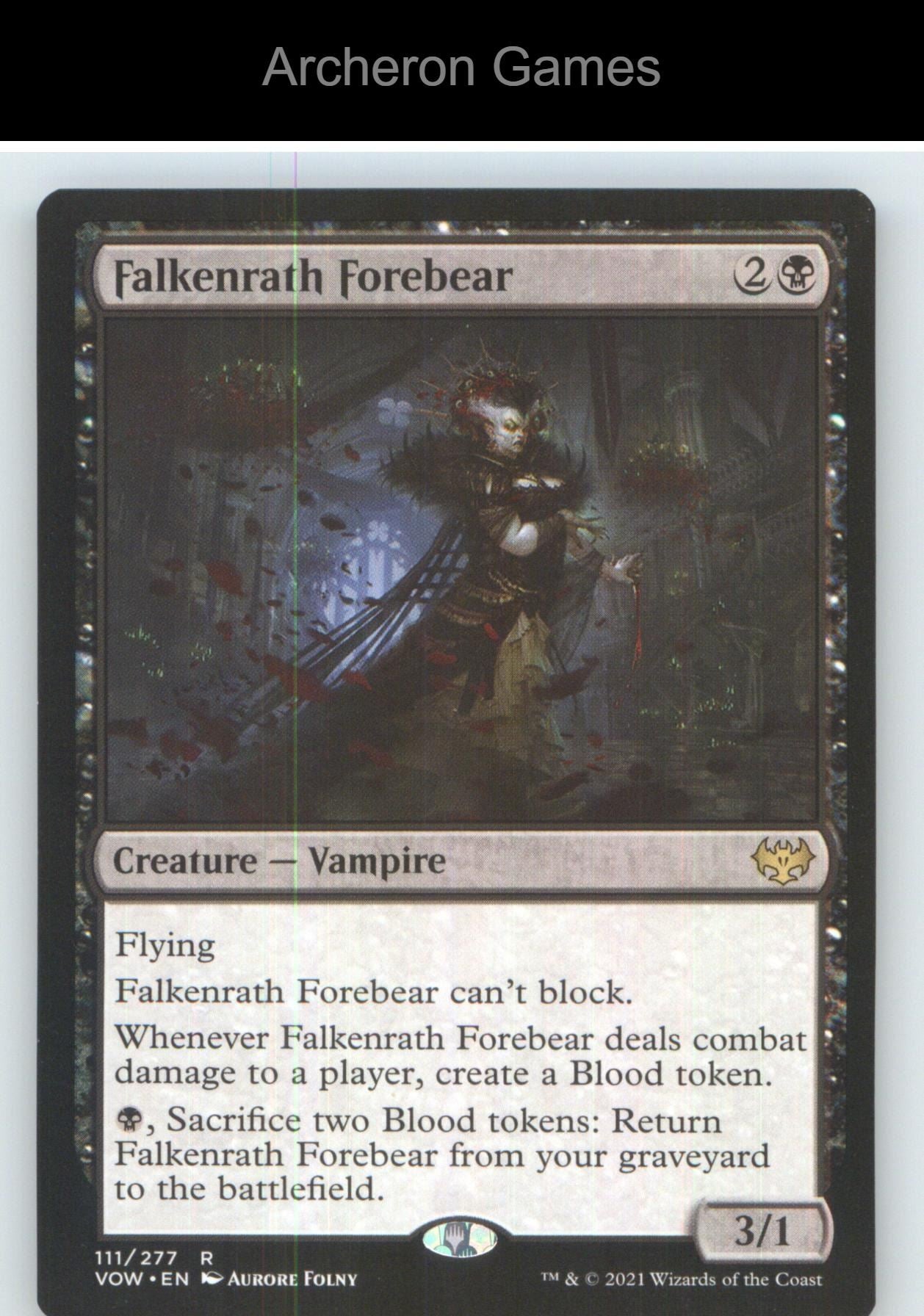 Falkenrath Forebear VOW 111 R MTG Card NM/EX+